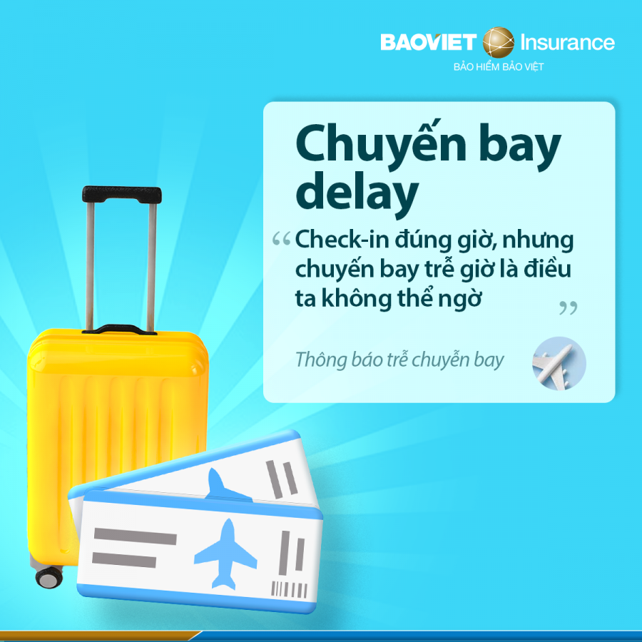 Bảo hiểm trể chuyến bay