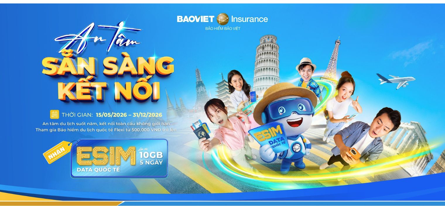 Bảo Hiểm Du Lịch Quốc Tế Flexi Bảo Việt