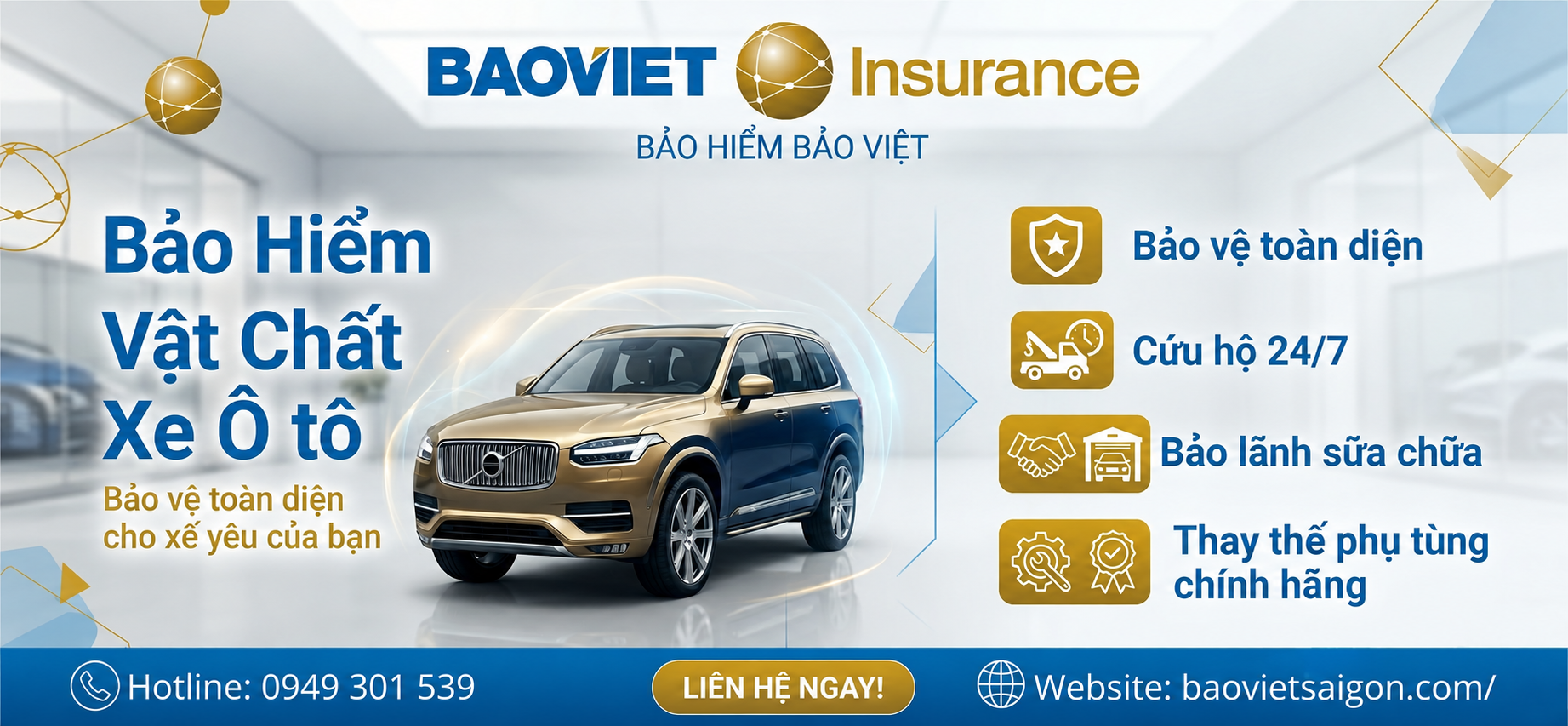 Bảo Hiểm Vật Chất Xe Ô Tô Bảo Việt
