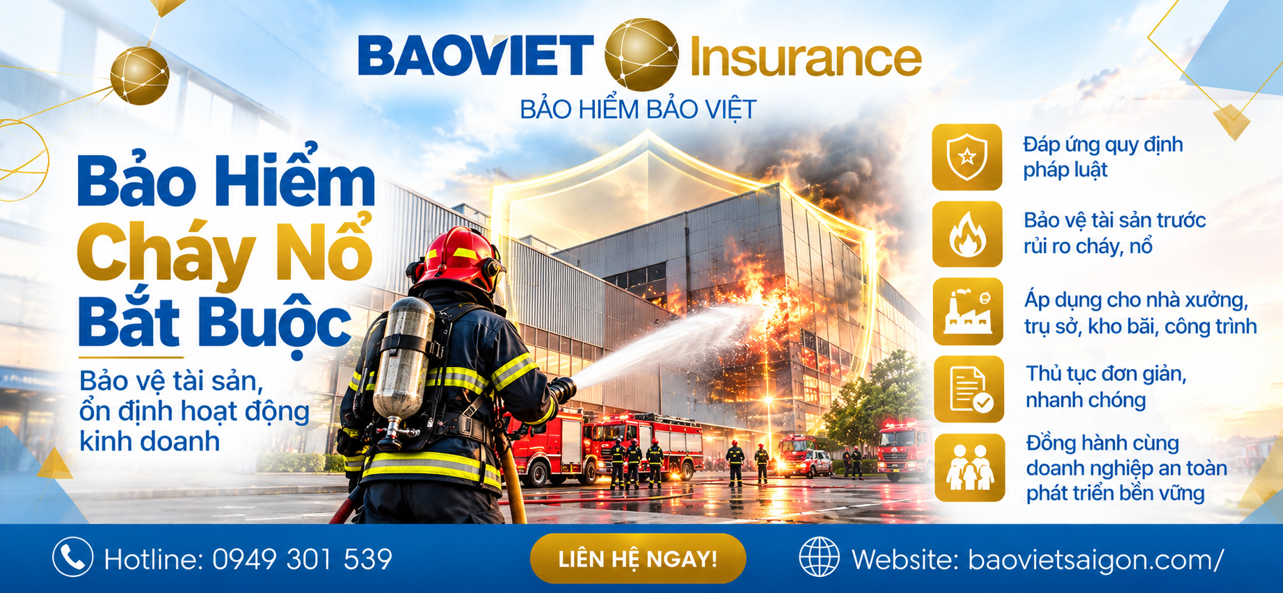 Bảo Hiểm Cháy Nổ Bắt Buộc - Bảo Việt
