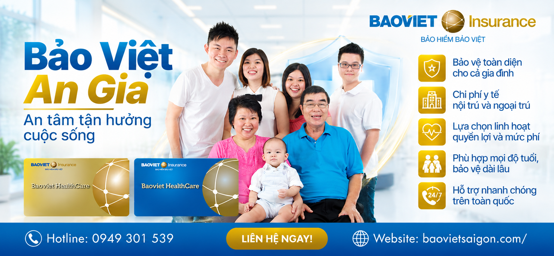 Bảo Hiểm Sức Khỏe - Bảo Việt An Gia